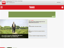 Tablet Screenshot of farmersjournal.ie